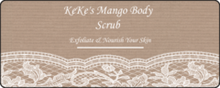 Load image into Gallery viewer, KEKE&#39;S MANGO BODY SCRUB