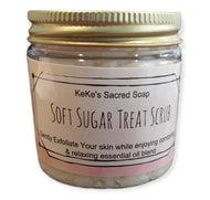 Soft Sugar Scrub- ALL NATURAL ESSENTIAL OIL BLEND