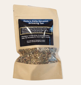 KeKe's Daily Renewal Tea - LOOSE LEAF TEA- DOES NOT INCLUDE TEA BAGS